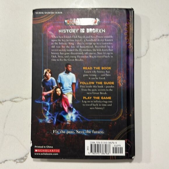 James Dashner | The Infinity Ring A Mutiny In Time Hardcover - Picture 2 of 8